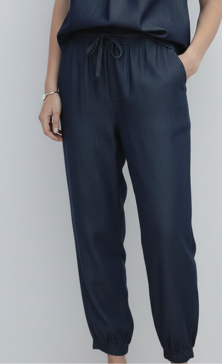 Women's Denim Loose Pant