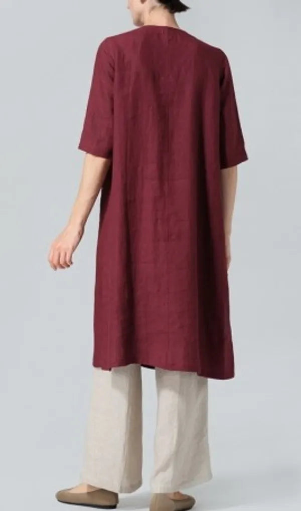 Tunic with Mandarin Knot
