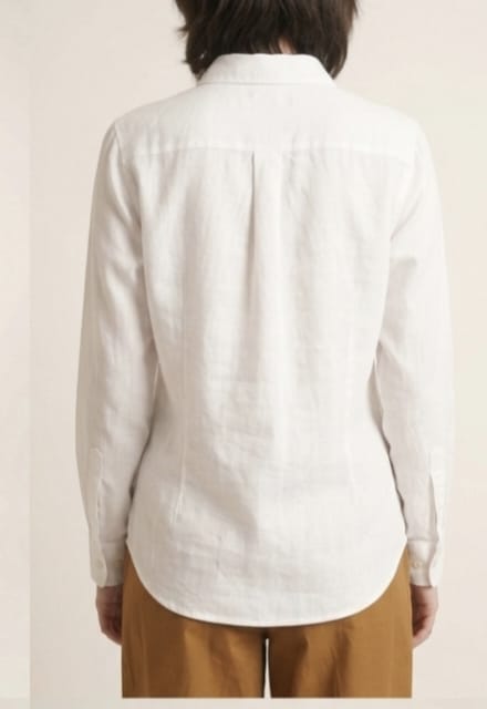 Women's Premium Cotton Formal Shirt – Regular Fit Long Sleeve Button-Down