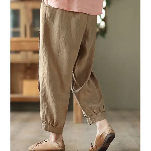 Women's Gathered Panelled loose Pant