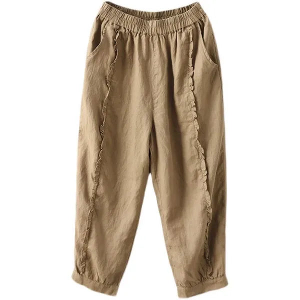 Women's Gathered Panelled loose Pant