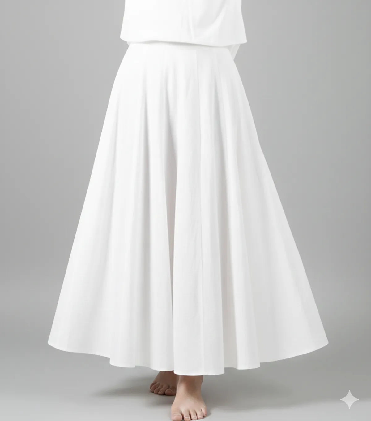 Women's Long Panelled Skirt in Different Colors