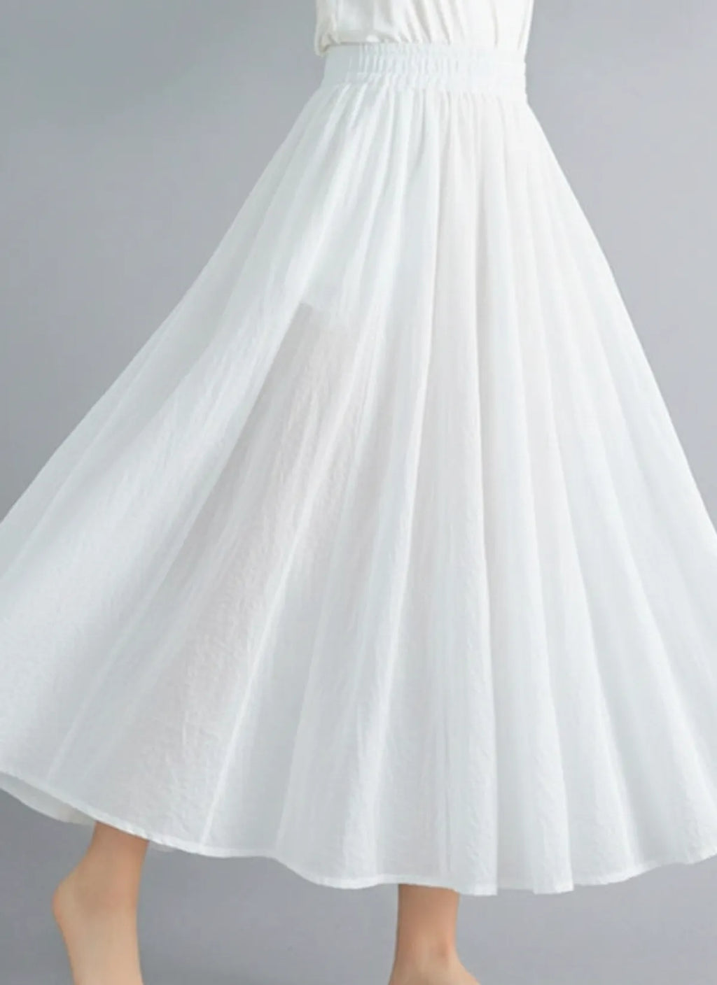 Women's Long Panelled Skirt in Different Colors