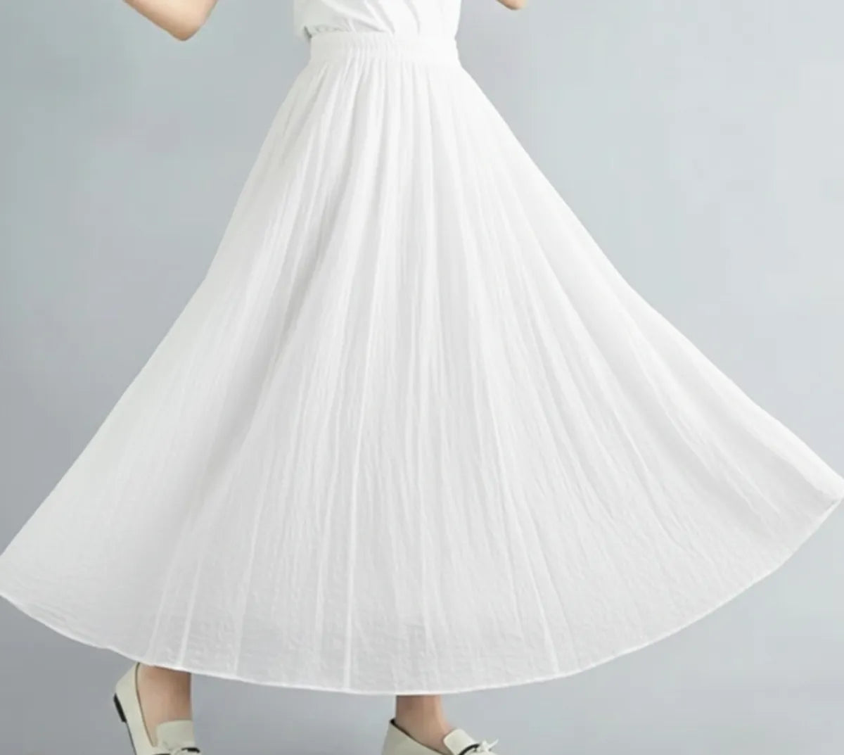 Women's Long Panelled Skirt in Different Colors