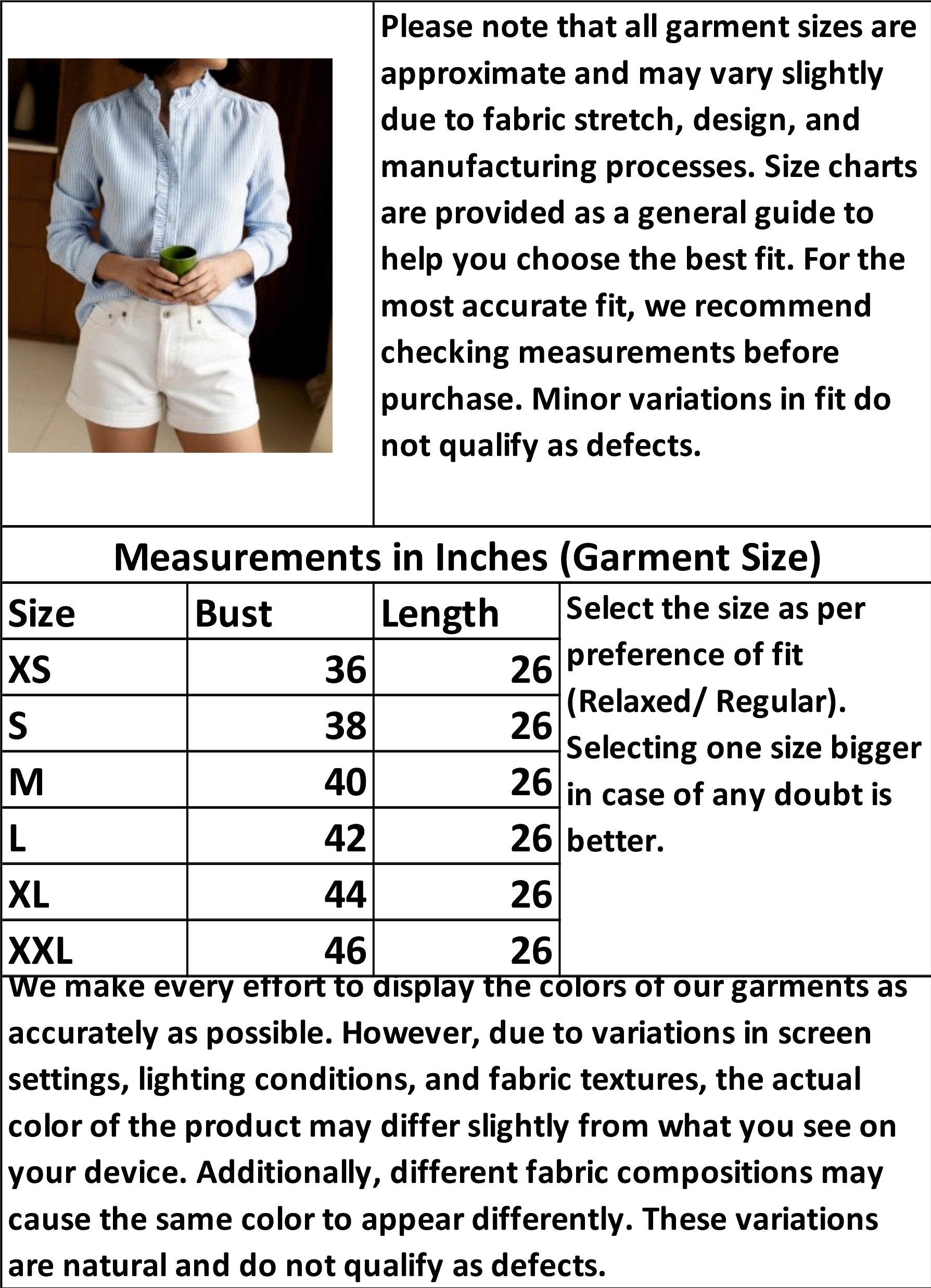 White Blue Fine Stripes Full Shirt