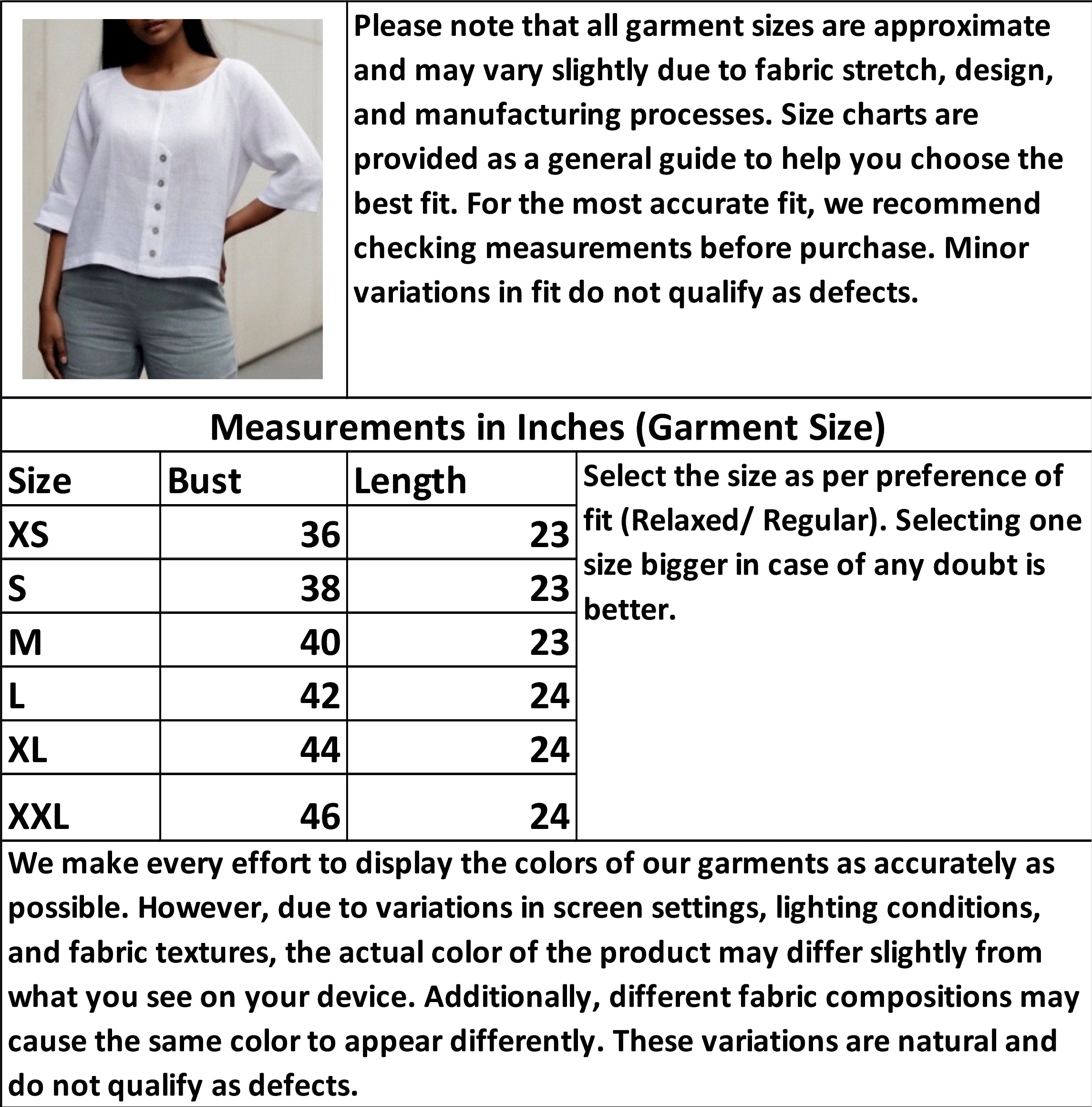 Pure Linen Round Neck Raglan Sleeve Top