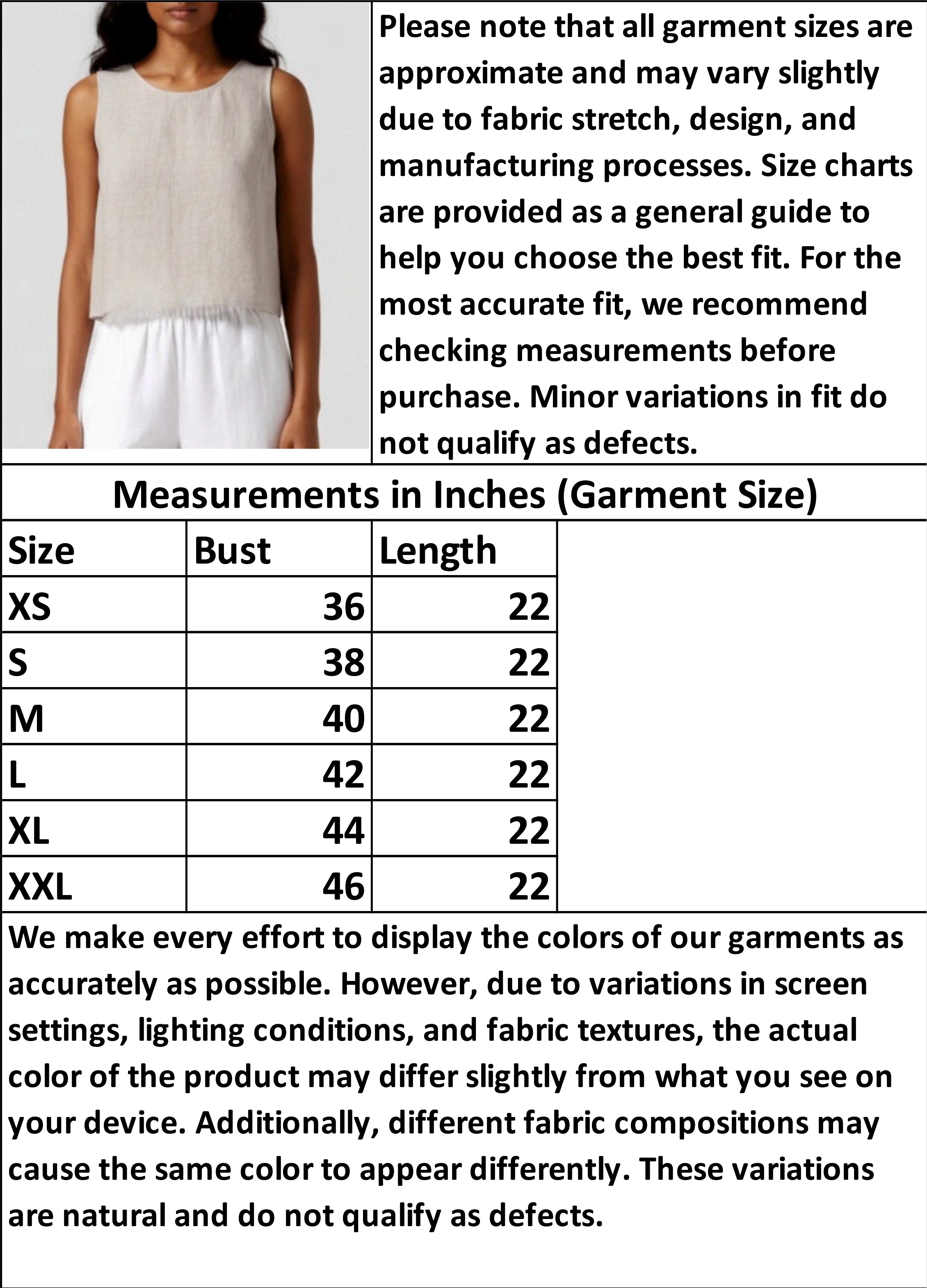 Pure Linen Rounk Neck Top in Natural Shade