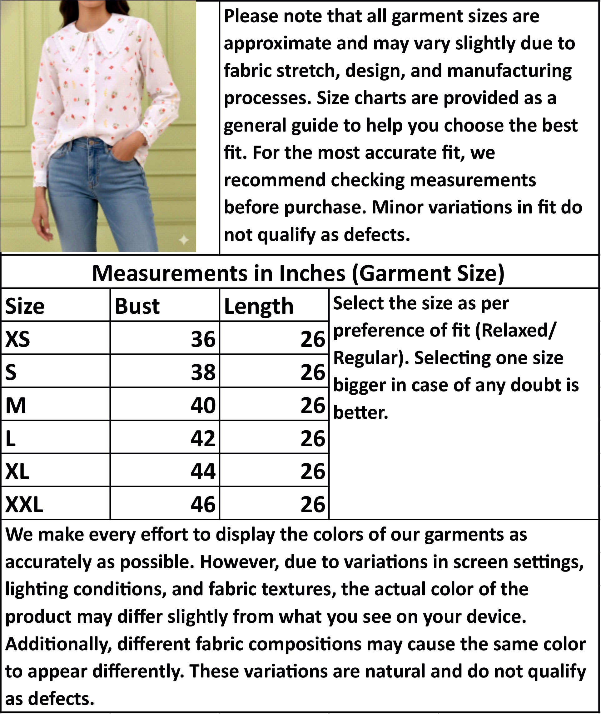 Floral Printed Baby Collar Shirt with Lace detailing at Collar and Sleeve