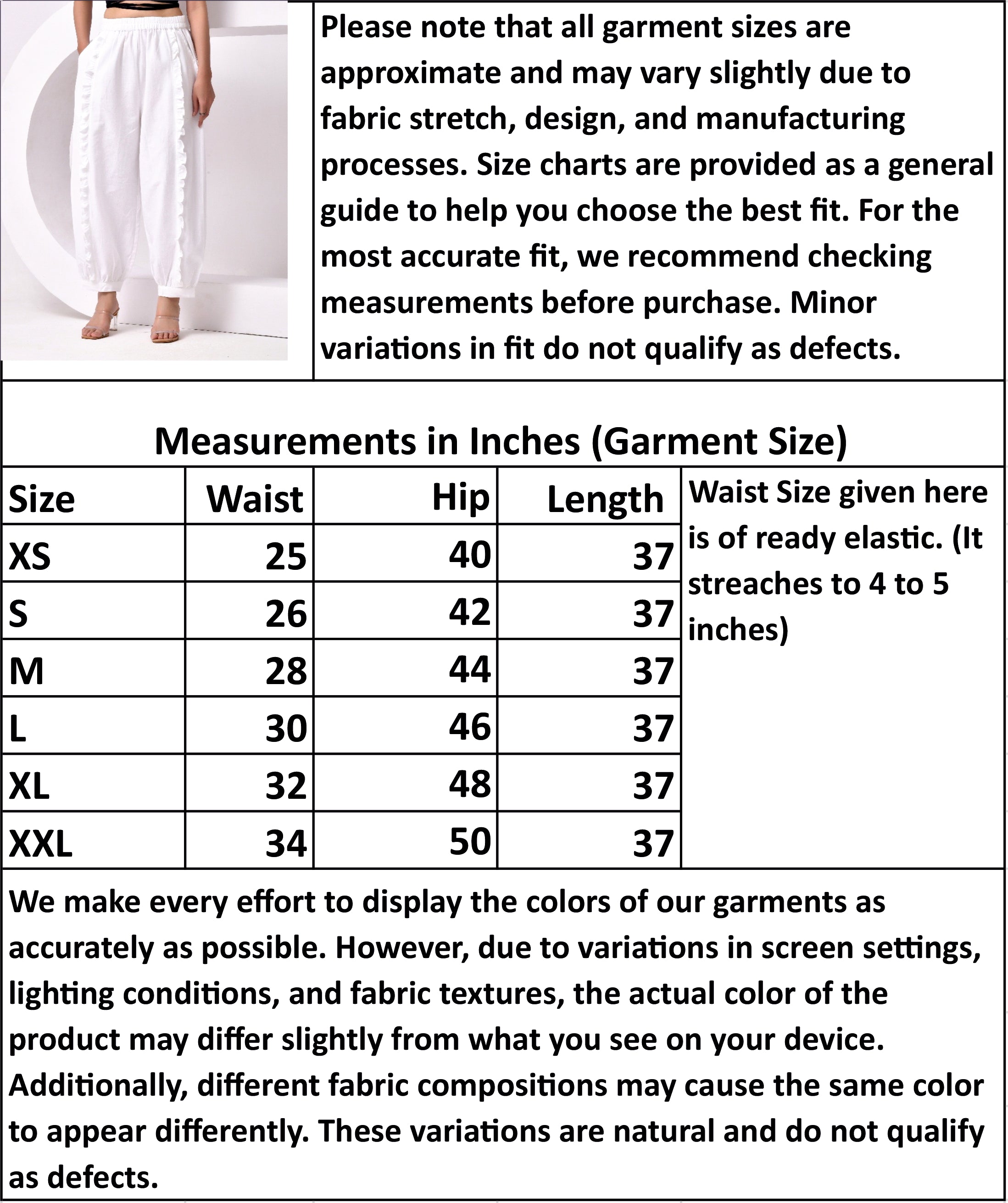 Women's button detailed loose Pant