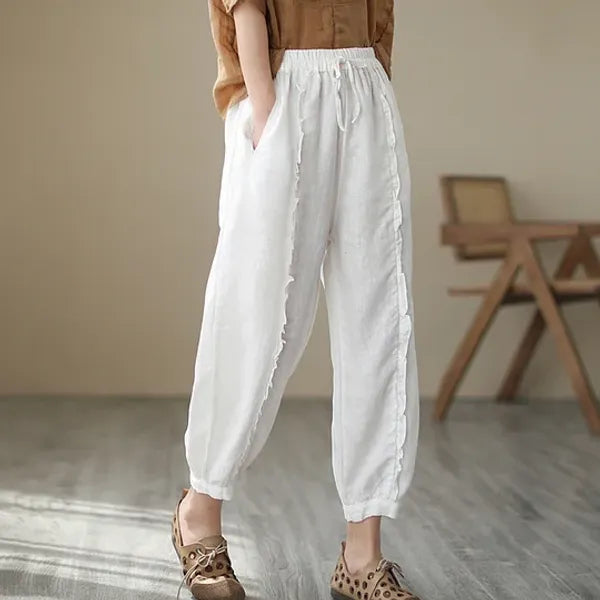 Women's Gathered Panelled loose Pant